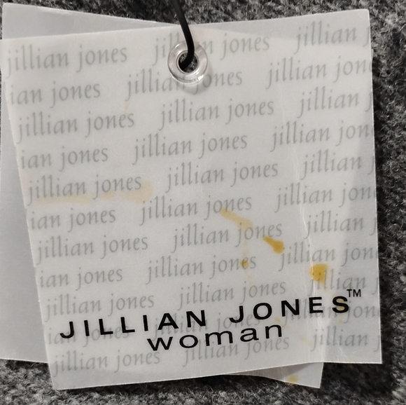 Jillian Jones Lambswool Cardigan Sweater Duster Gray Plus Size 3X Women's - Picture 6 of 6